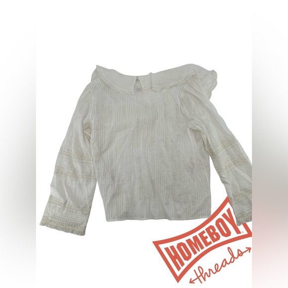 Doen Women’s White Shirt size L - Picture 2 of 7